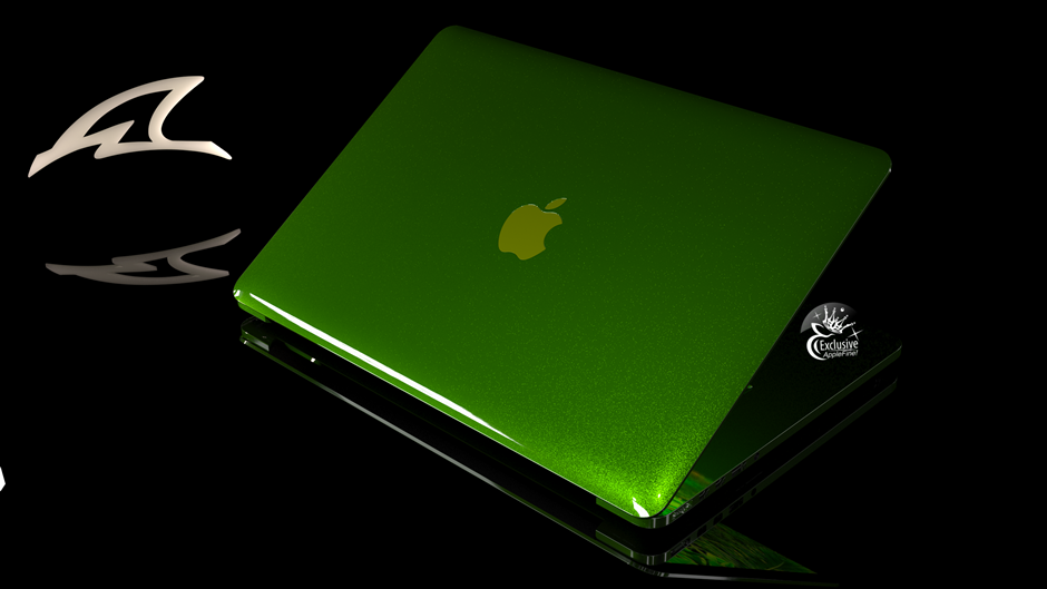 Купить Эксклюзивный MacBook Pro зеленый Nature